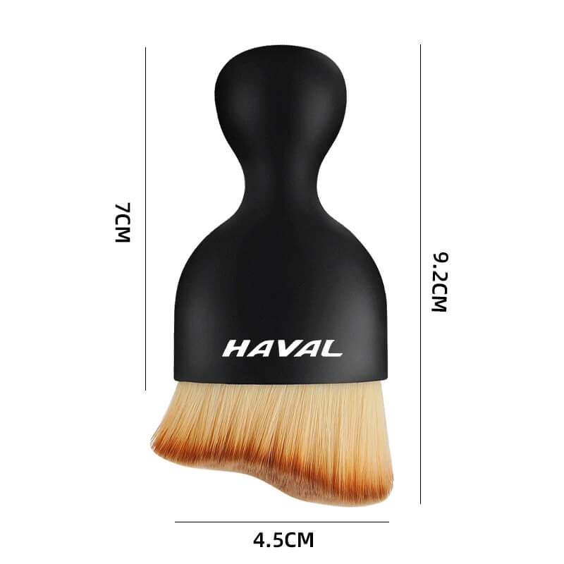 Pincel Com Logo Pra Limpeza do Painel e Console Central do Carro - BYD, Chery, Haval, JAC