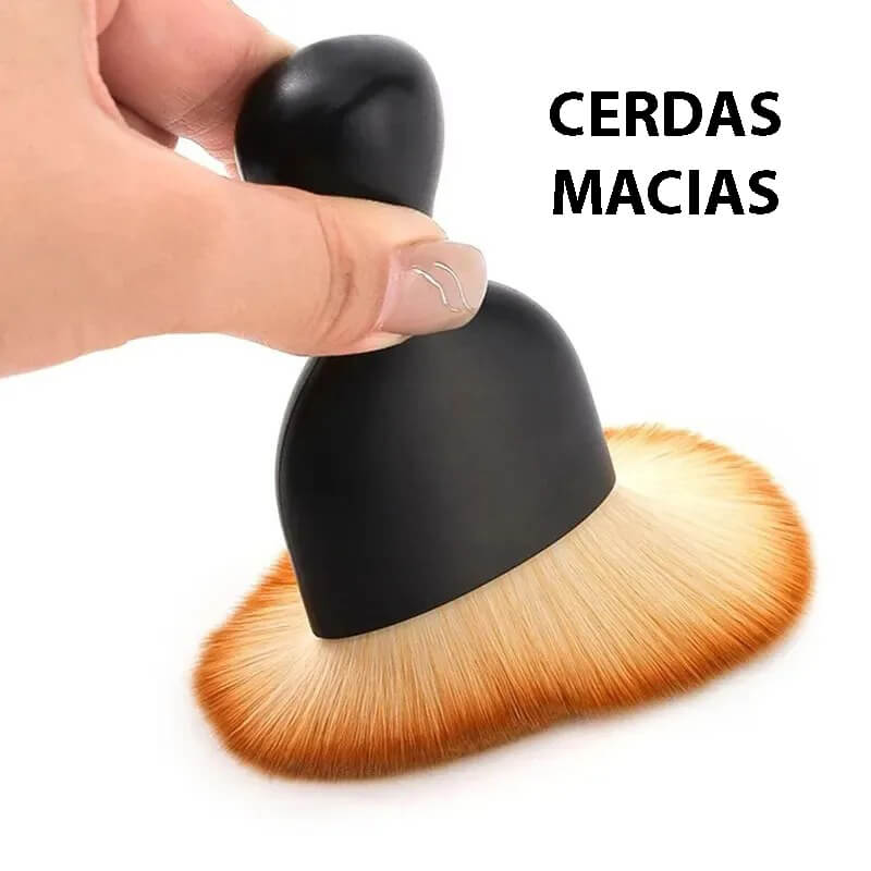 Pincel Com Logo Pra Limpeza do Painel e Console Central do Carro - BYD, Chery, Haval, JAC