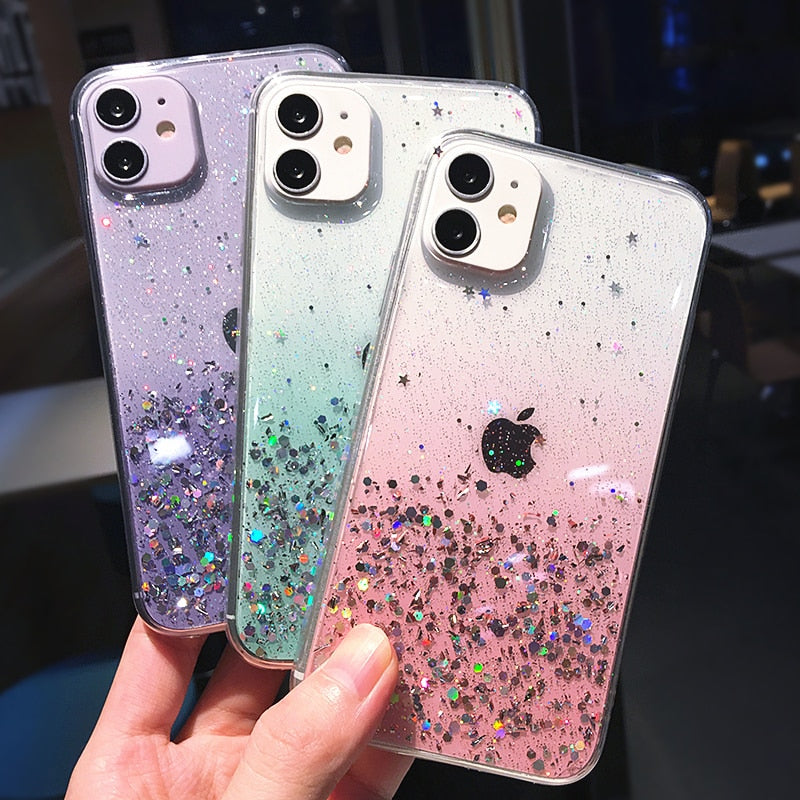 Capinha Glitter Para iPhone - GosteiQuero