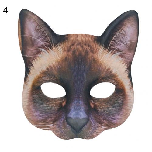 Máscara 3D Para Assustar Seu Gato