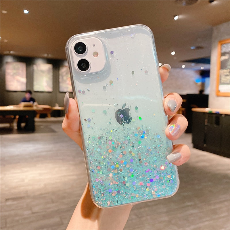 Capinha Glitter Para iPhone - GosteiQuero
