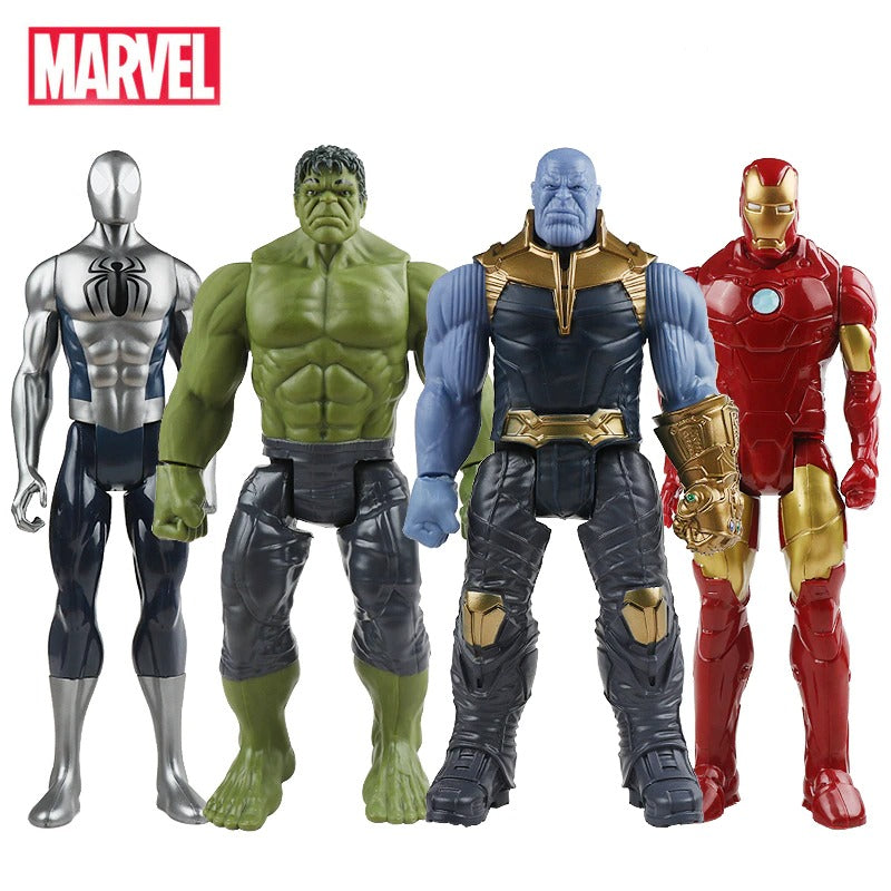 Bonecos Super Heróis da Marvel - Capitão América, Homem de Ferro, Hulk, Homem Aranha, Thor