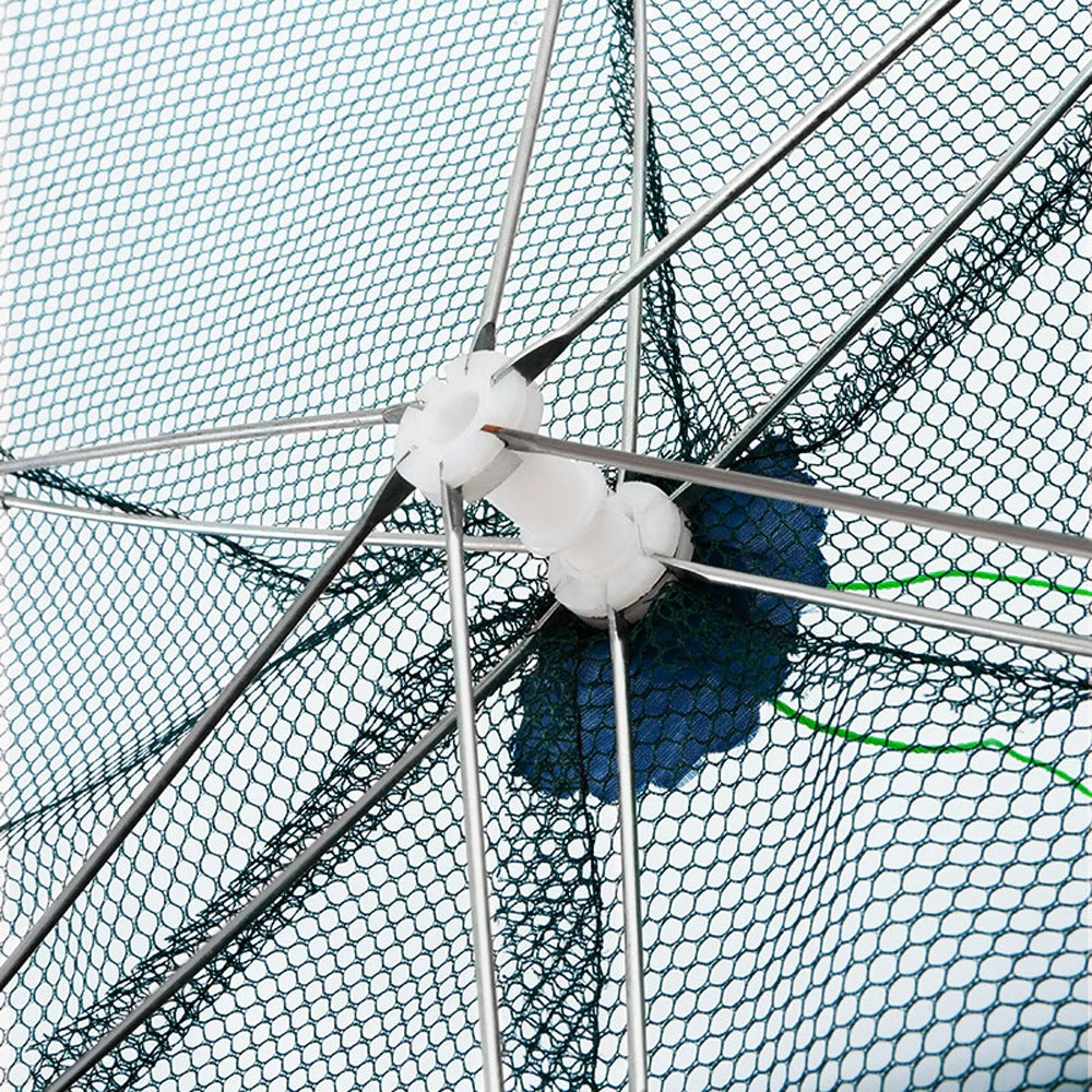 Armadilha Rede de Pesca Para Peixe e Camarão - Vários Tamanhos