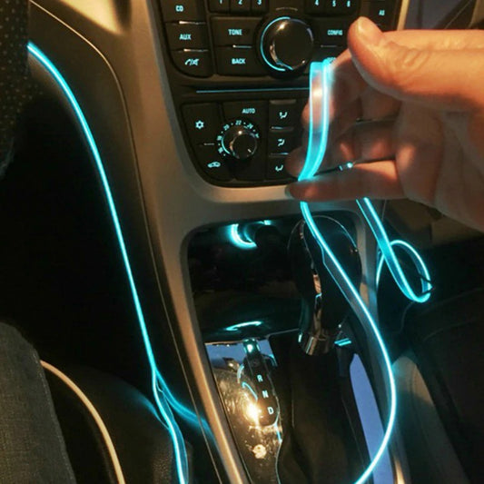 Fita de Led USB Para Interior do Carro - 5 Metros