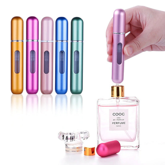 Mini Atomizador Porta Perfume Portátil de Bolso - GosteiQuero