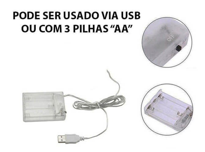 Neon Decorativo USB - Coelho da Playboy 40x28cm