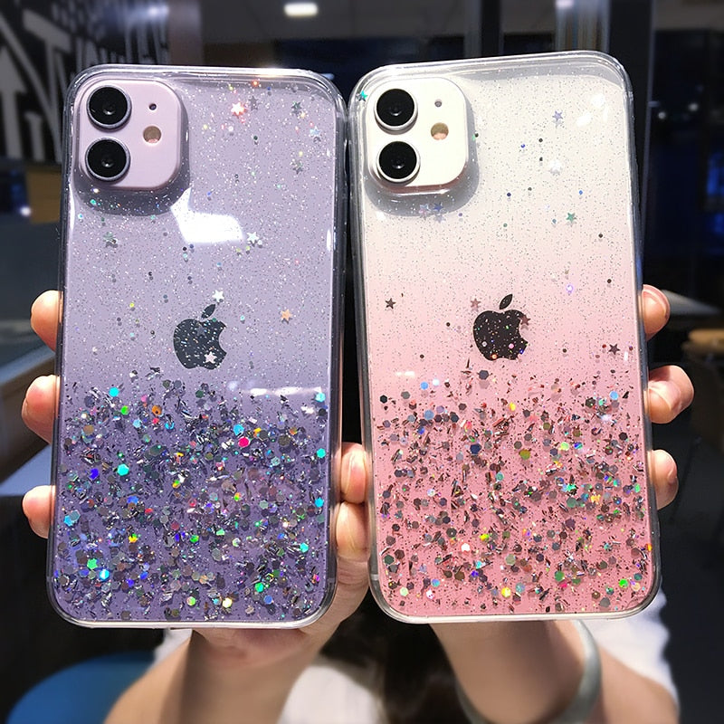 Capinha Glitter Para iPhone - GosteiQuero