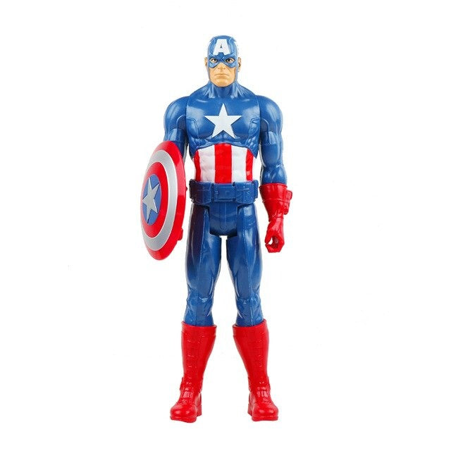 Bonecos Super Heróis da Marvel - Capitão América, Homem de Ferro, Hulk, Homem Aranha, Thor