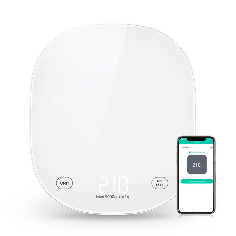 Balança Digital Touch Com App Medidor de Calorias Para Dieta