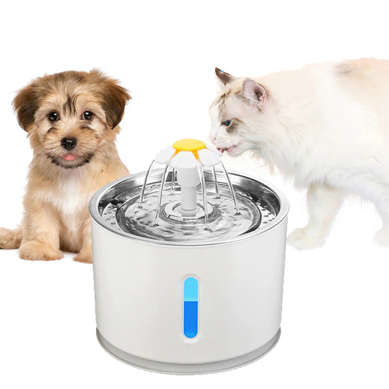Bebedouro Fonte Para Cães e Gatos Com Filtragem e LED