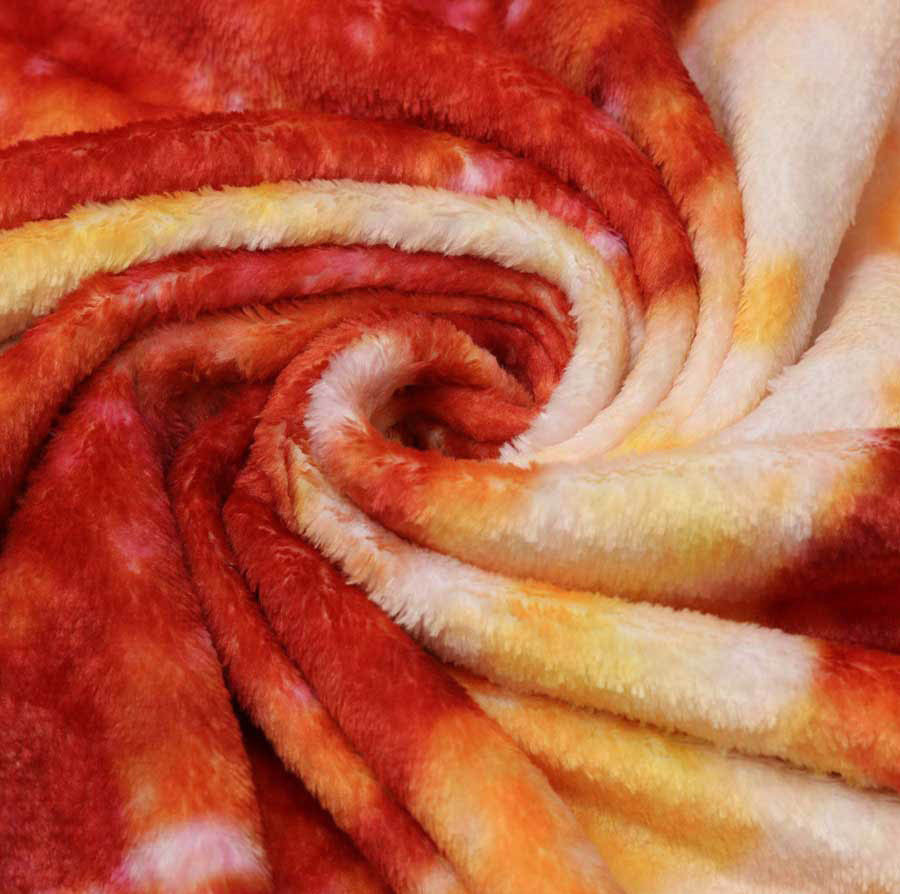 Cobertor Redondo Estampa de Pizza ou Donut