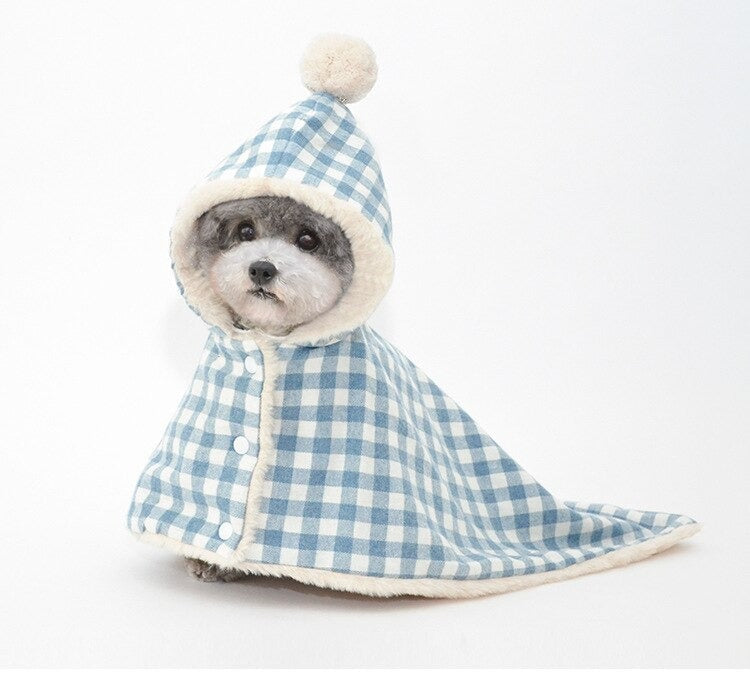 Cobertor Com Gorro Para Cães e Gatos - GosteiQuero