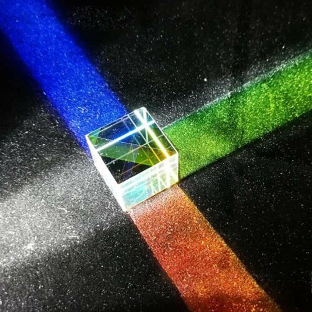 Cubo de Vidro Cores do Espectro