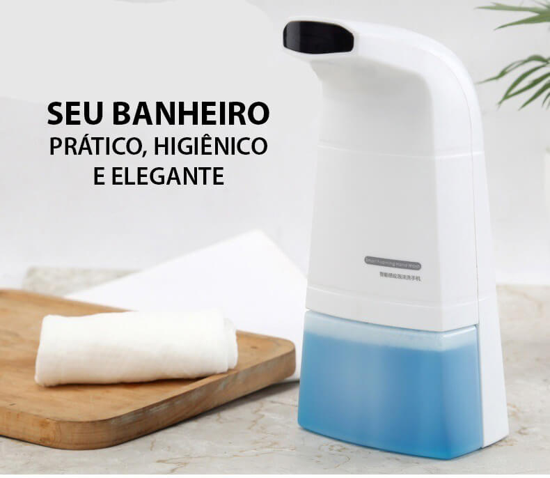 Dispenser Dosador Automático de Sabonete Líquido Com Sensor