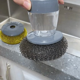 Esponja de Cozinha Com Detergente Para Limpeza Pesada
