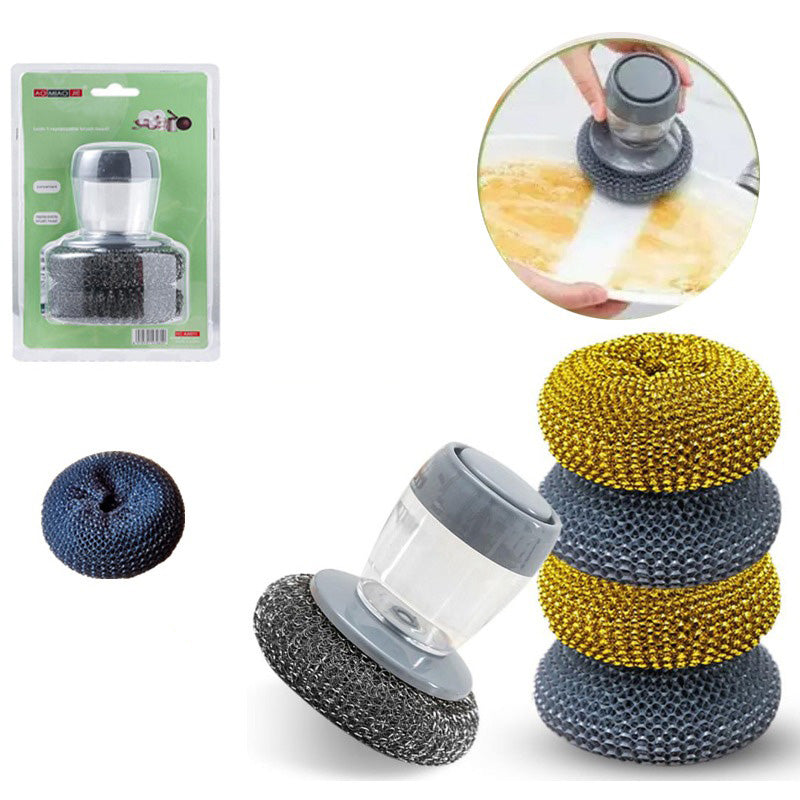 Esponja de Cozinha Com Detergente Para Limpeza Pesada