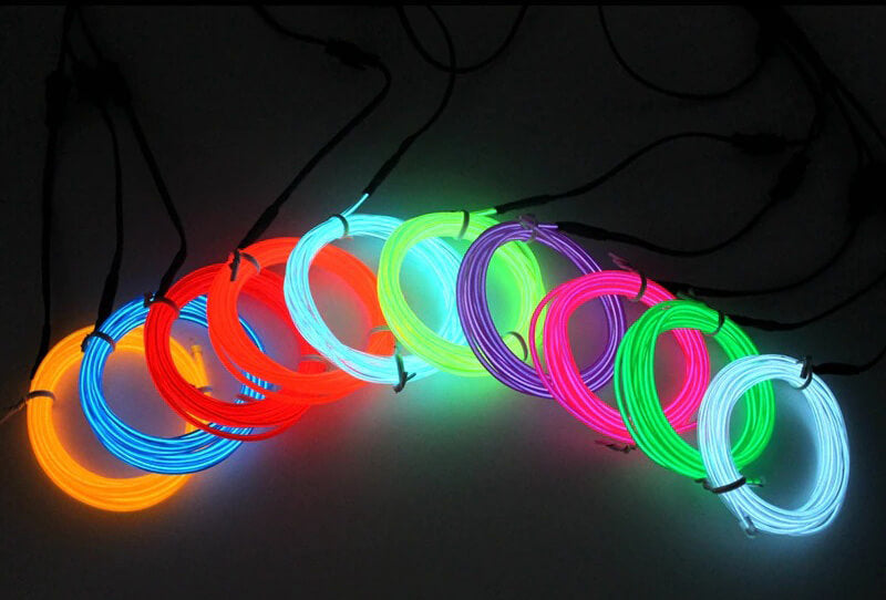 Fio de LED Neon Para Fantasia ou Decoração