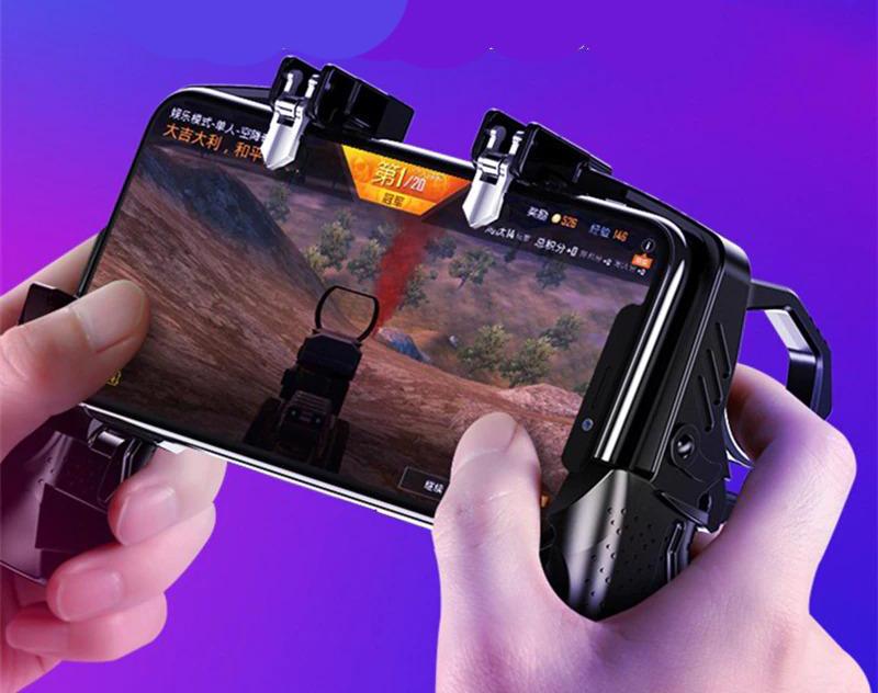 Gatilho Para Jogos Games De Tiro Rock iPhone/Galaxy/Celulares De 4 A 7  Polegadas