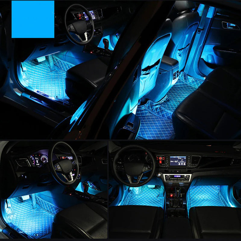 Luz de LED USB Para Interior do Carro - Com Controle