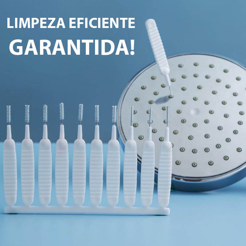 Micro Escova Para Limpeza de Furos de Chuveiro e Celular