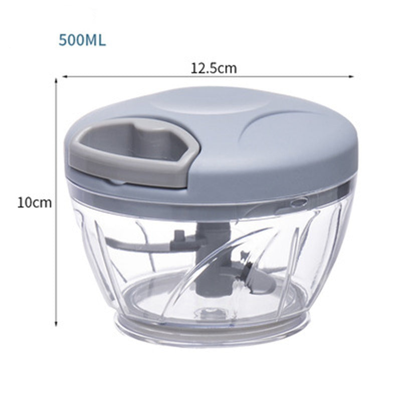 Mini Processador de Alimentos - Manual Com Corda