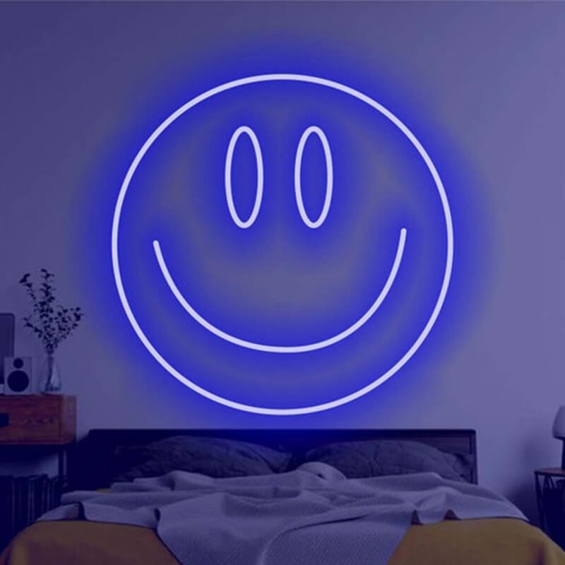 Neon Decorativo USB - Smile 35x35cm