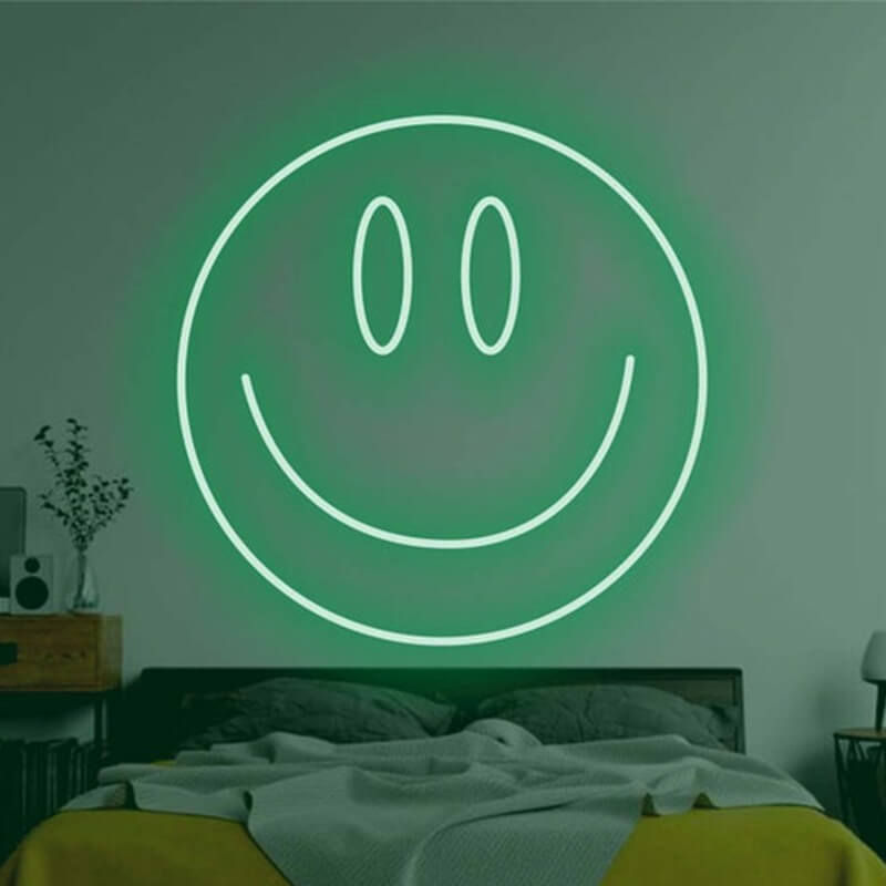 Neon Decorativo USB - Smile 35x35cm