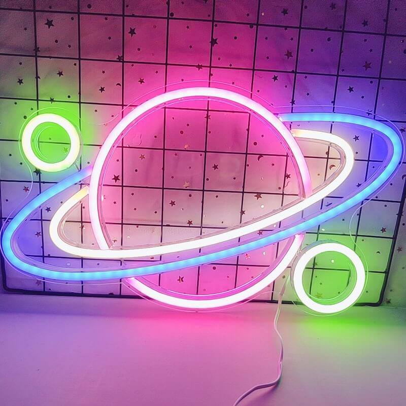 Neon Decorativo USB - Astronomia