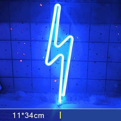 Neon Decorativo USB - Raio 13x34cm