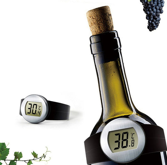 Termômetro Digital Para Garrafa de Vinho