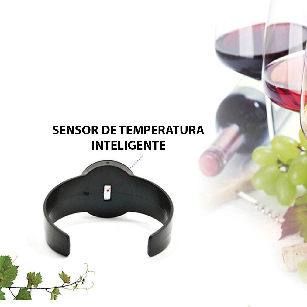 Termômetro Digital Para Garrafa de Vinho